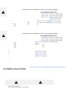 Ancra catalog page 34 showing part 50140-10
