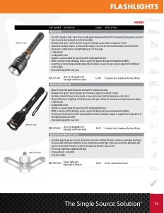 Continental catalog page 75 showing part NEB-FLT-1007
