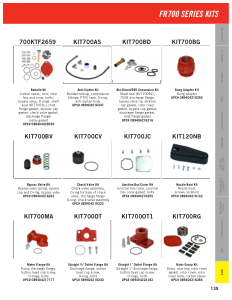 Fill-Rite catalog page 139 showing part KIT700JC