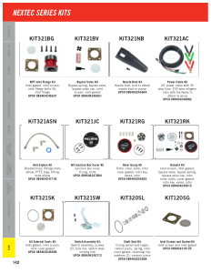 Fill-Rite catalog page 142 showing part KIT320SL