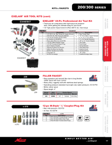 Milton catalog page 17 showing part EX4405KIT