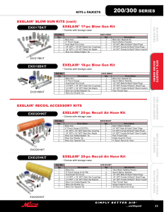 Milton catalog page 23 showing part EX0318BKIT